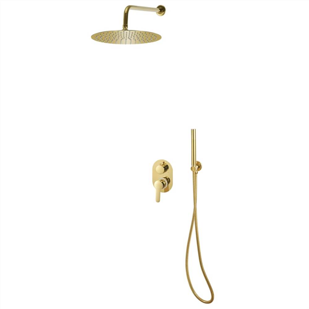 

Shower System Stainless Steel 201 Gold