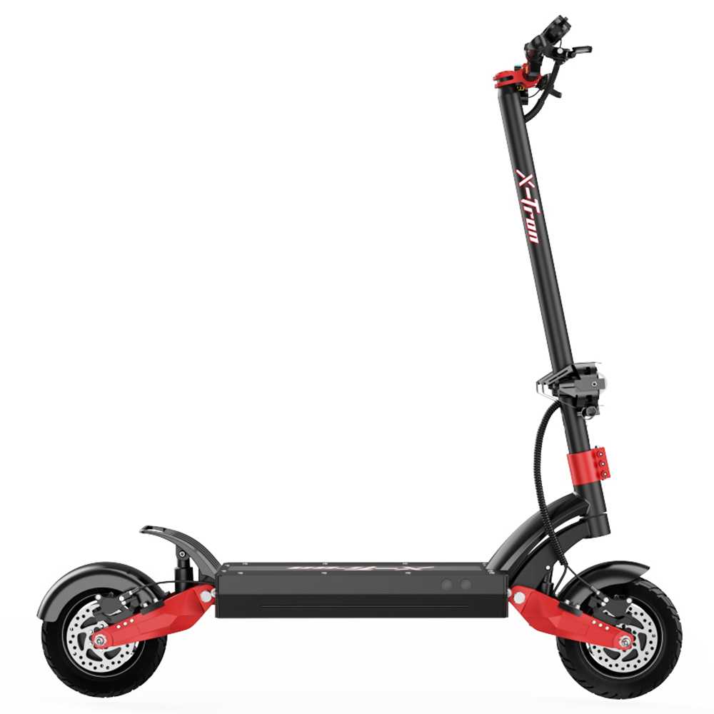 X-Tron X10 Pro Folding Electric Scooter 60V 1600W x2 Motor Red