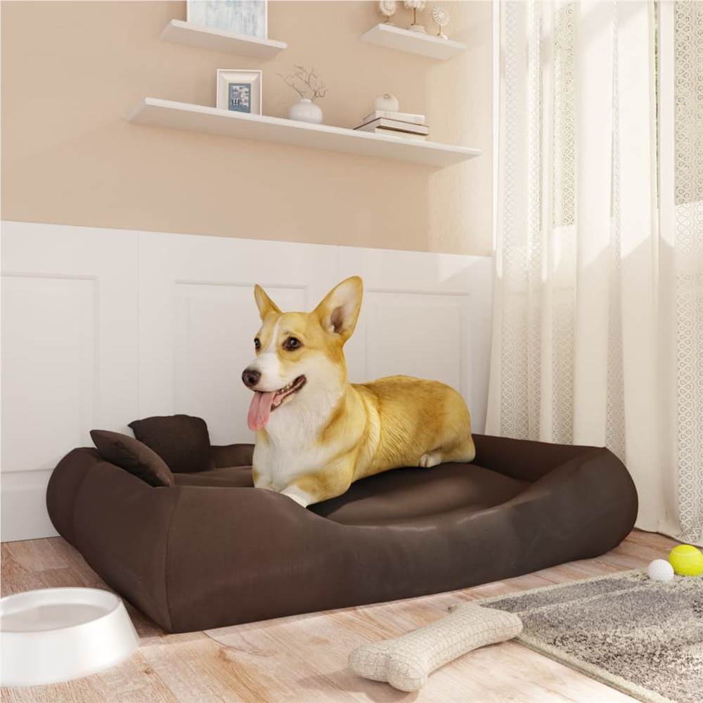 

Dog Cushion with Pillows Brown 89x75x19 cm Oxford Fabric