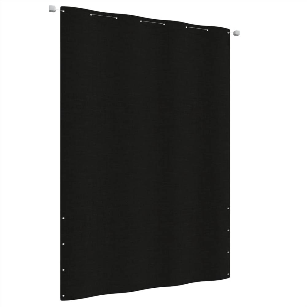 

Balcony Screen Black 160x240 cm Oxford Fabric