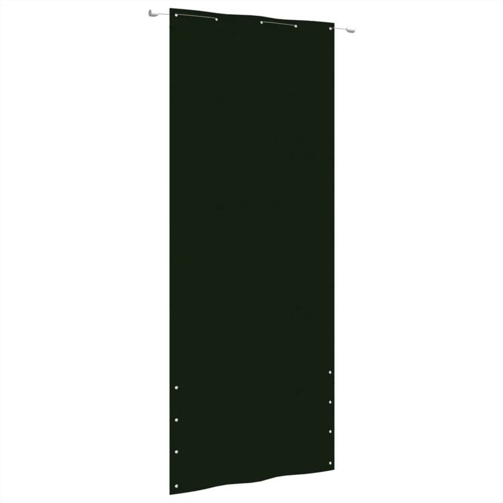 

Balcony Screen Dark Green 100x240 cm Oxford Fabric