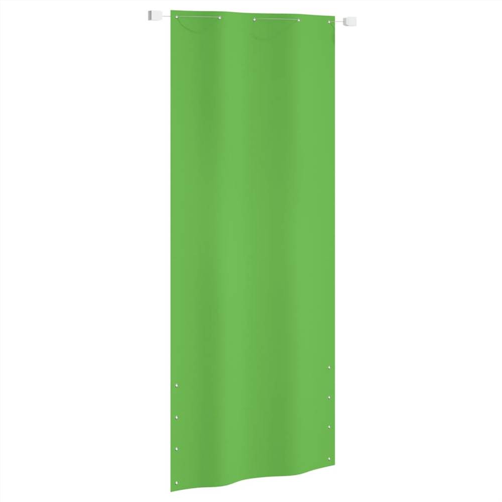 

Balcony Screen Light Green 100x240 cm Oxford Fabric