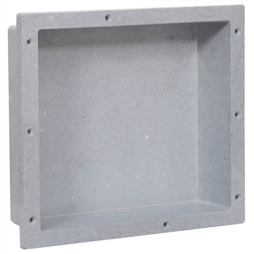 

Shower Niche Matt Grey 41x36x10 cm