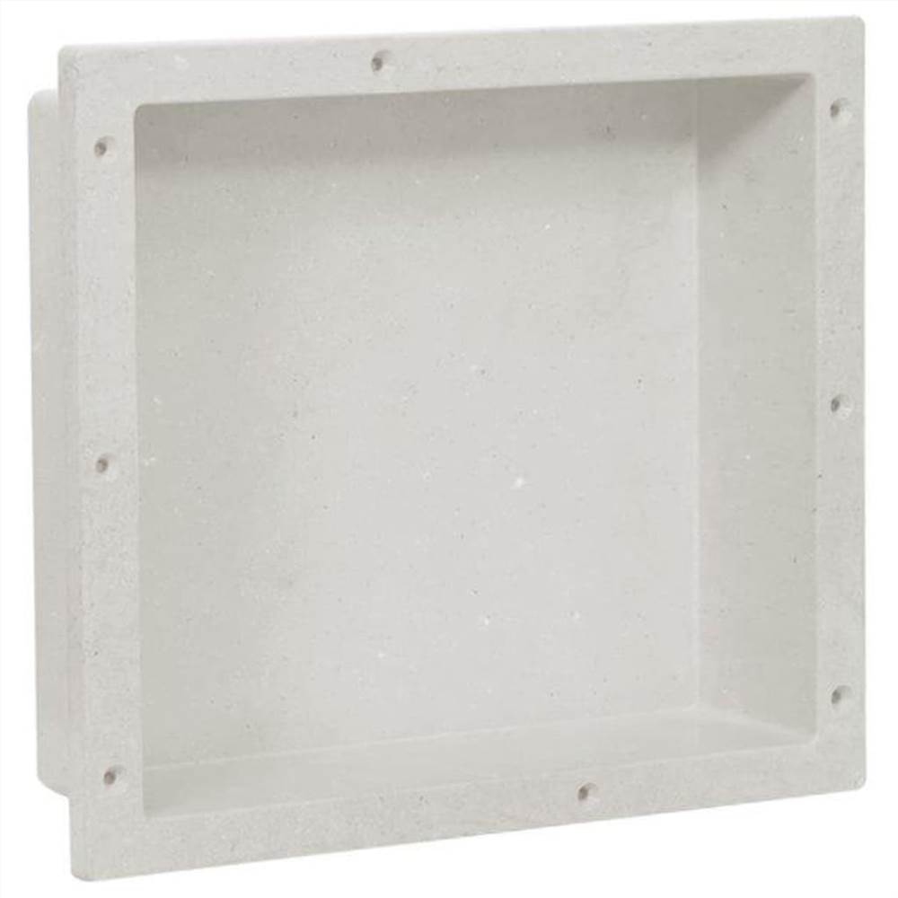 

Shower Niche Matt White 41x36x10 cm