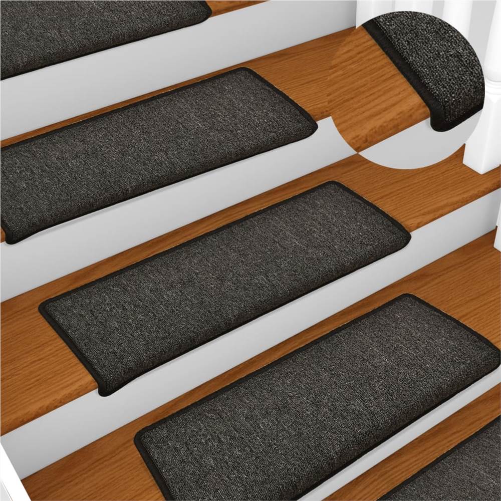 

Stair Mats 5 pcs 65x25 cm Anthracite