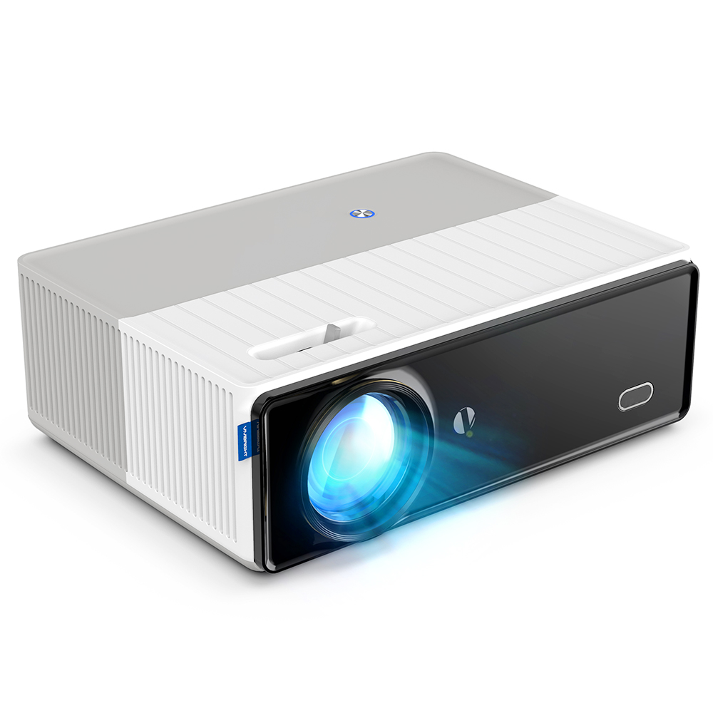 VIVIBRIGHT D5000 1080P Android 9.0 Projector, 2800 ANSI Lumens, 150 in Projection, 2800 Ansi Lumens, 10W Speaker