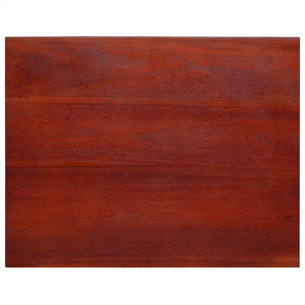 Chest of Drawers Classical Brown 45x35x100cm Solid Mahogany Wood