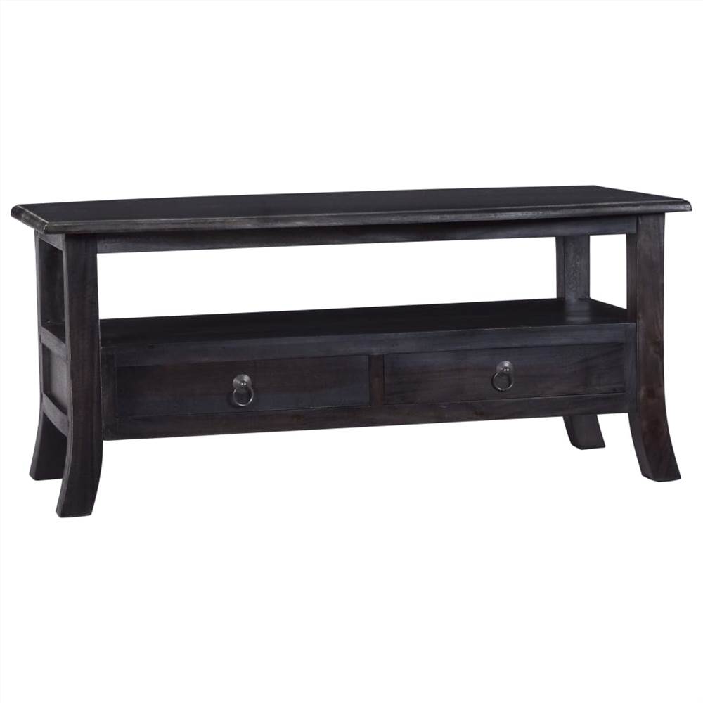 

Coffee Table Light Black Coffee 90x50x40 cm Solid Wood Mahogany