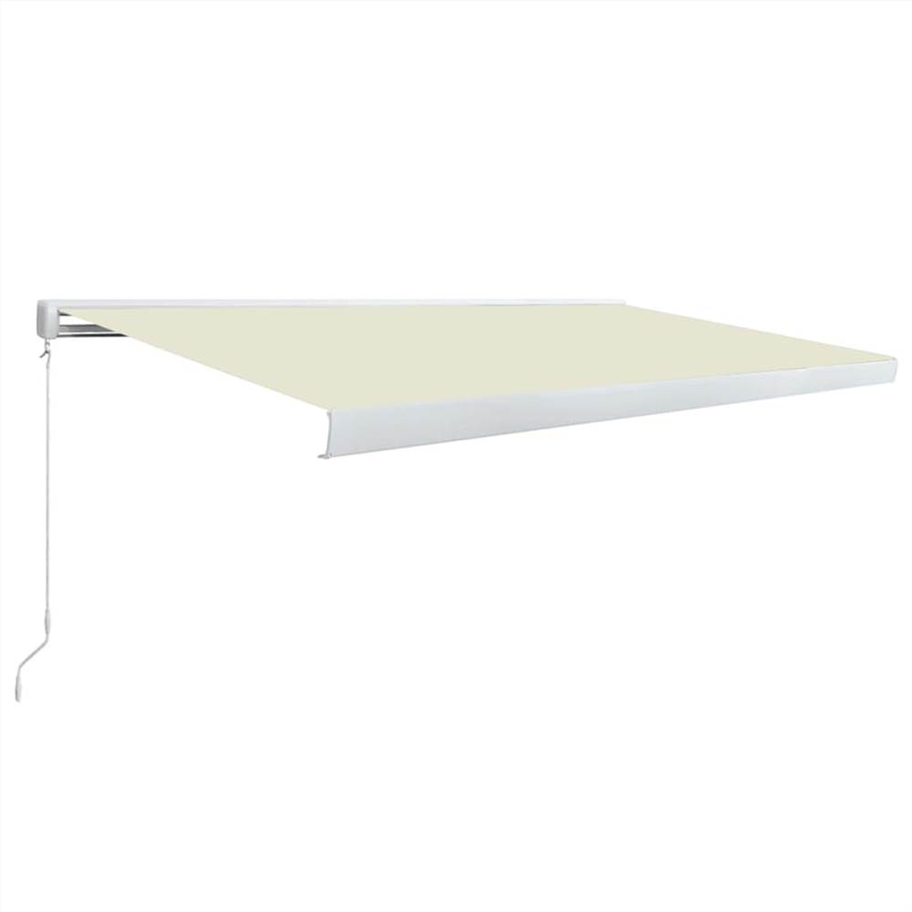 Manual Cassette Awning 500x300 cm Cream