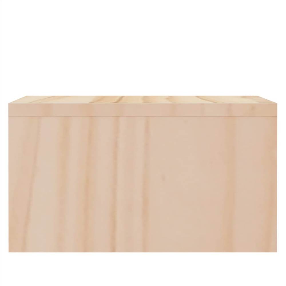 Monitor Stand 50x27x15 cm Solid Wood Pine