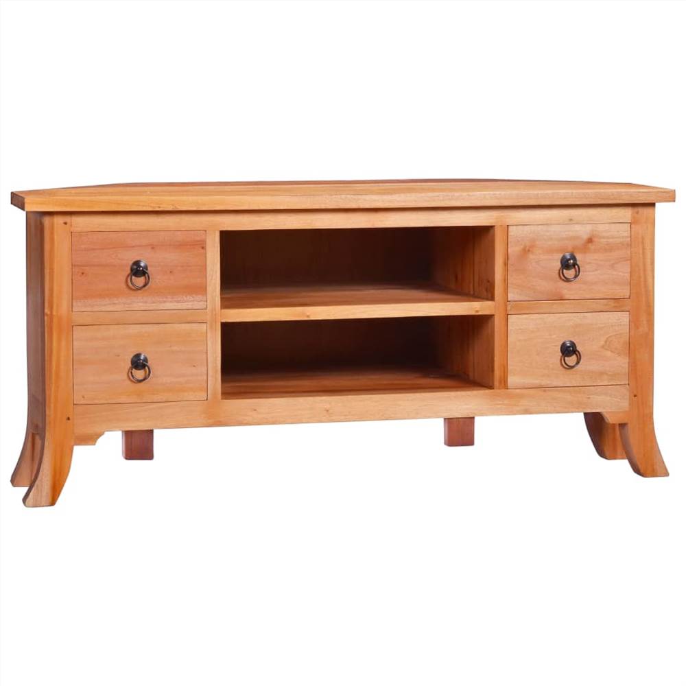 

TV Cabinet 100x40x45 cm Solid Wood Mahogany