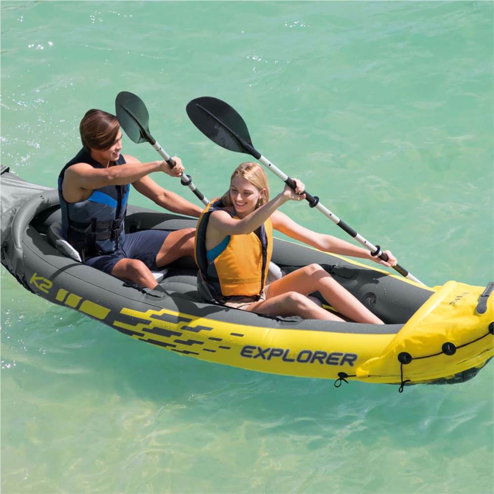 Intex Inflatable Kayak Explorer K2 312x91x51 cm 68307NP 15 Intex Inflatable Kayak Explorer K2 312x91x51 cm 68307NP