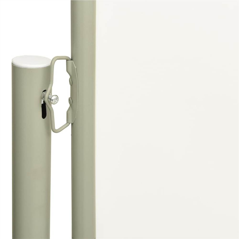 Patio Retractable Side Awning 180x500 cm Cream