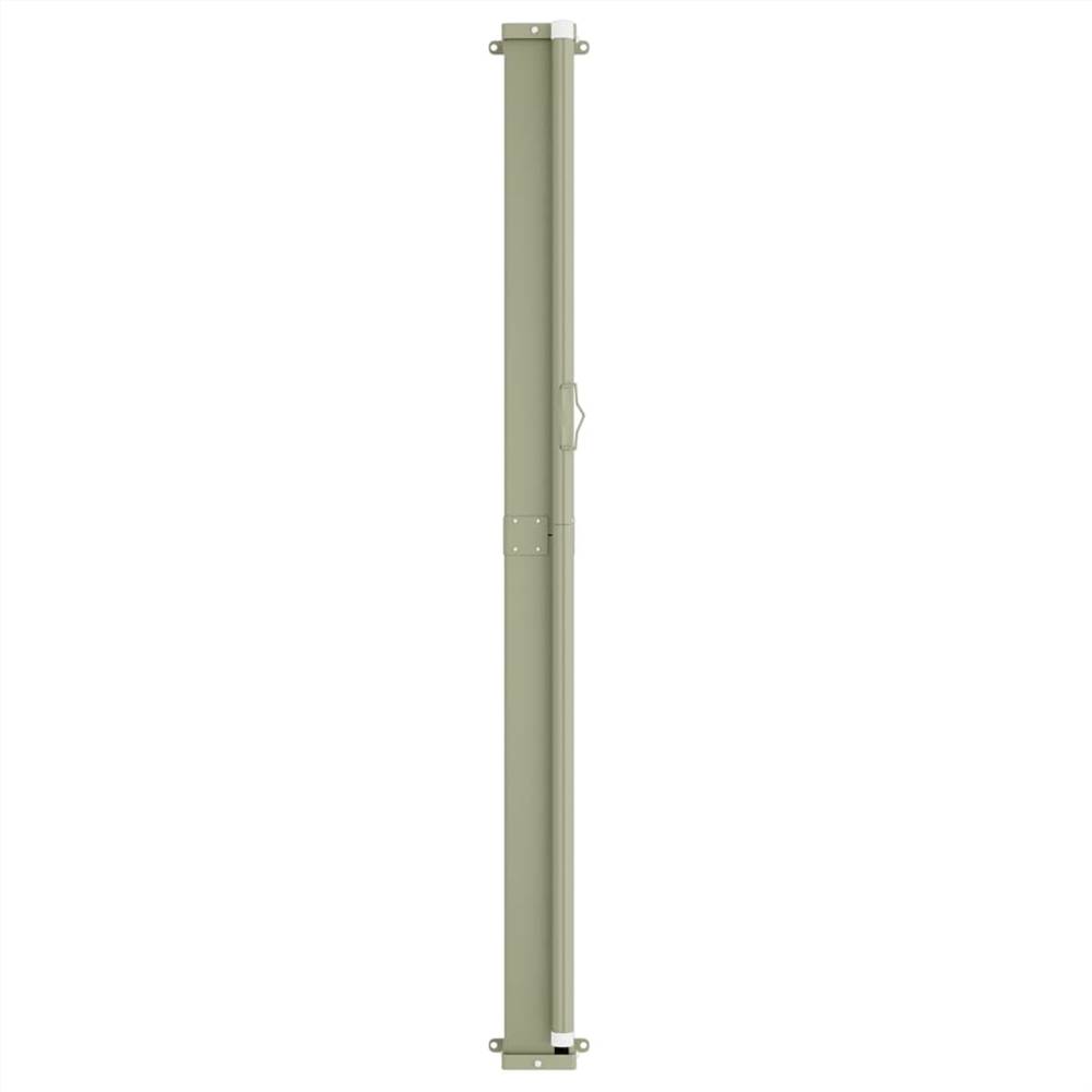 Patio Retractable Side Awning 180x500 cm Red