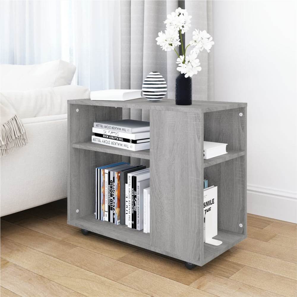 

Side Table Grey Sonoma 70x35x55 cm Engineered Wood
