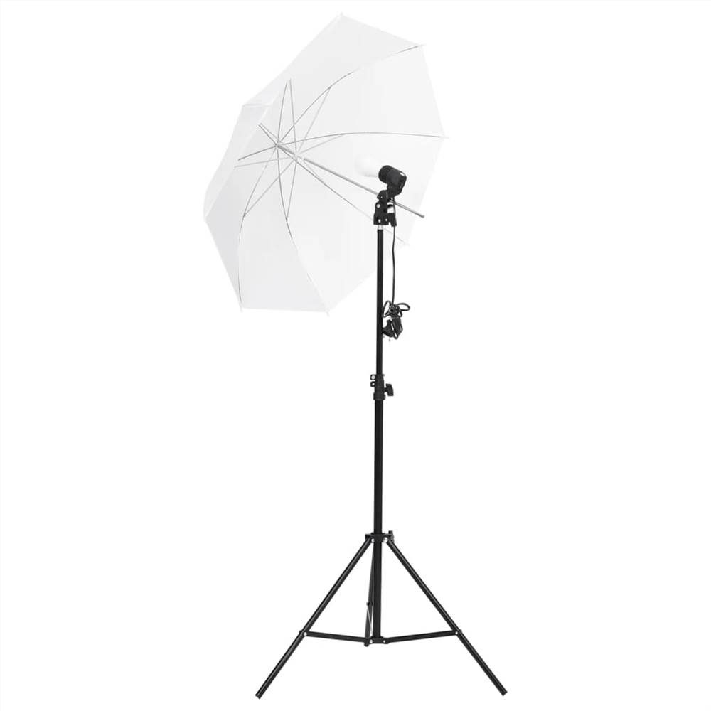 Photo Studio Kit with Light Set, Backdrop and Reflector
