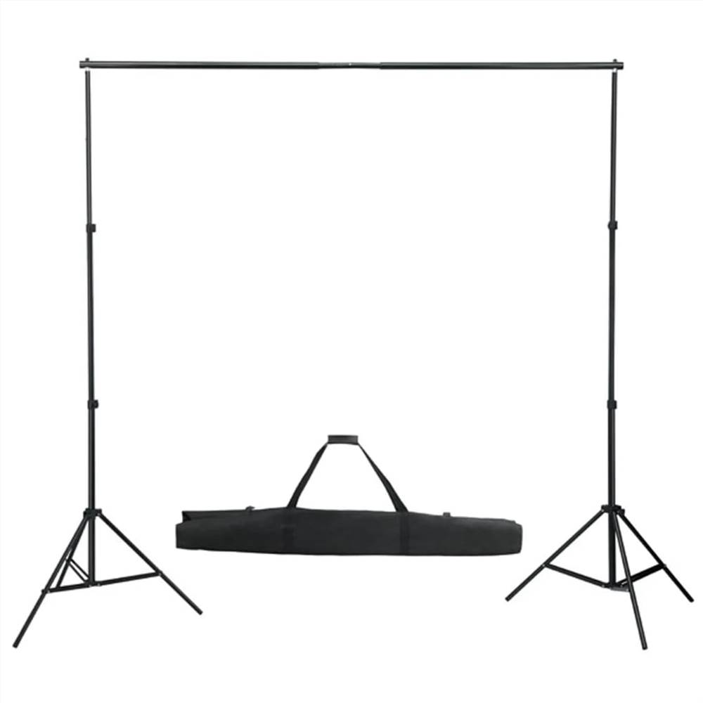 Photo Studio Kit with Light Set, Backdrop and Reflector