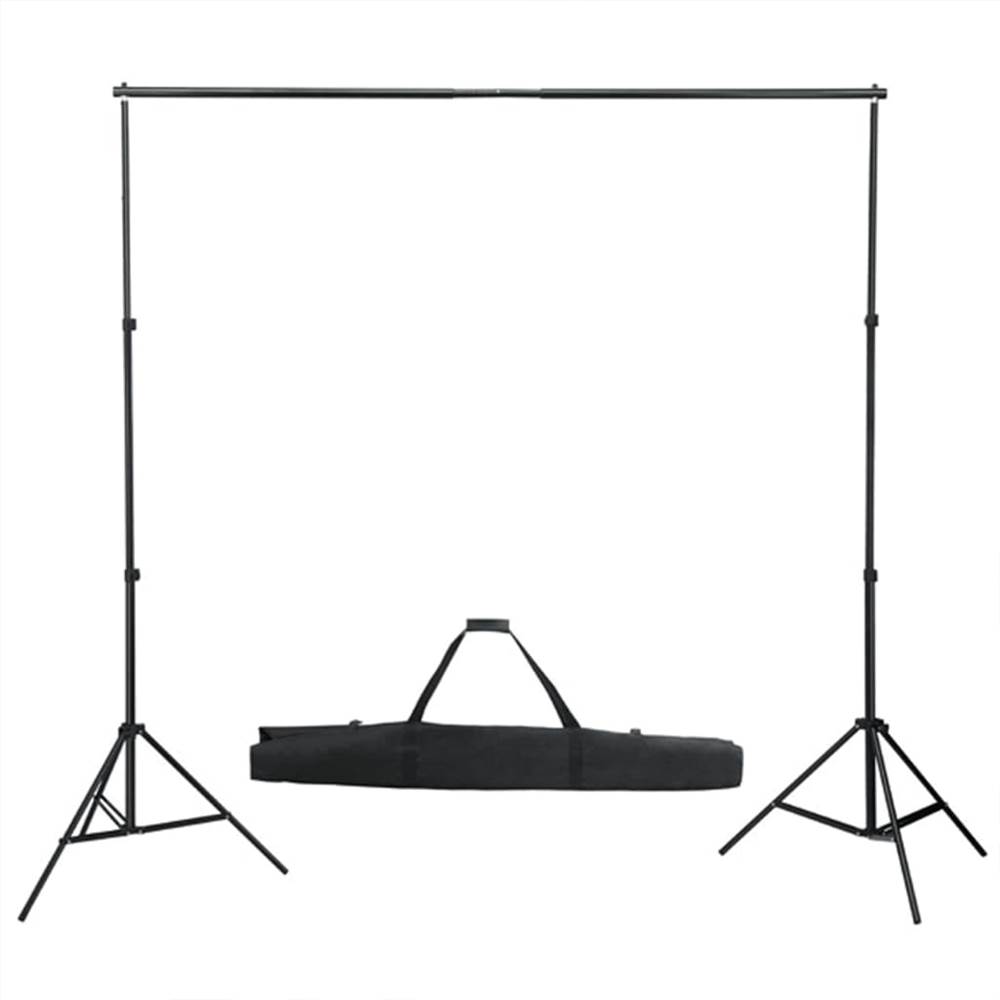 Photo Studio Kit with Light Set, Backdrop and Reflector
