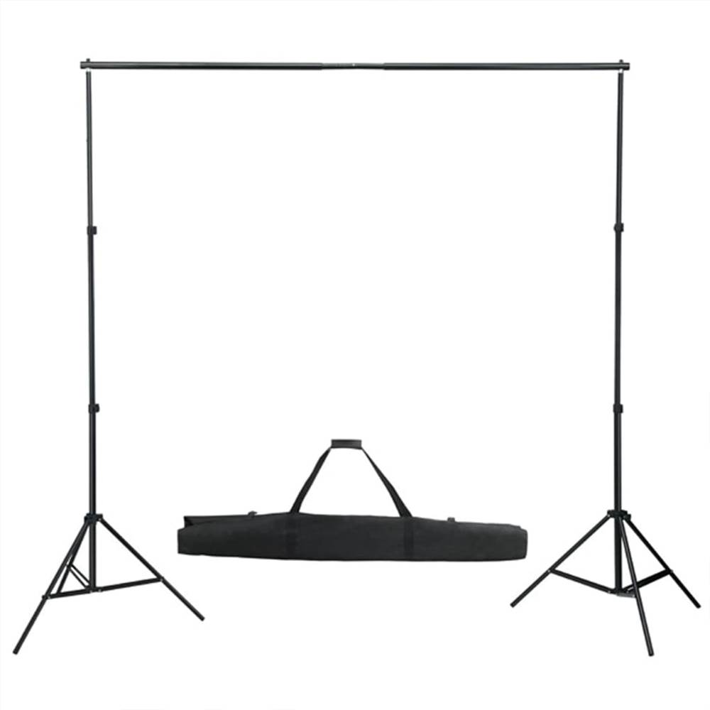 Photo Studio Kit with Light Set, Backdrop and Reflector