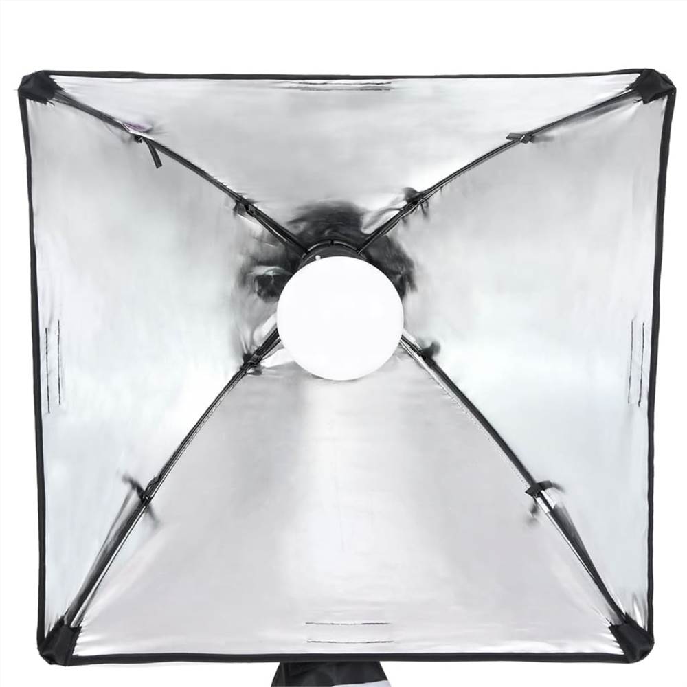 Photo Studio Kit with Light Set, Backdrop and Reflector