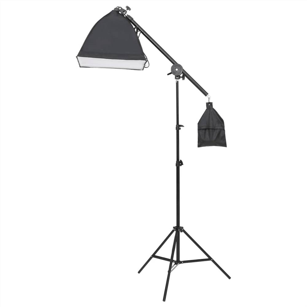 Photo Studio Kit with Light Set, Backdrop and Reflector