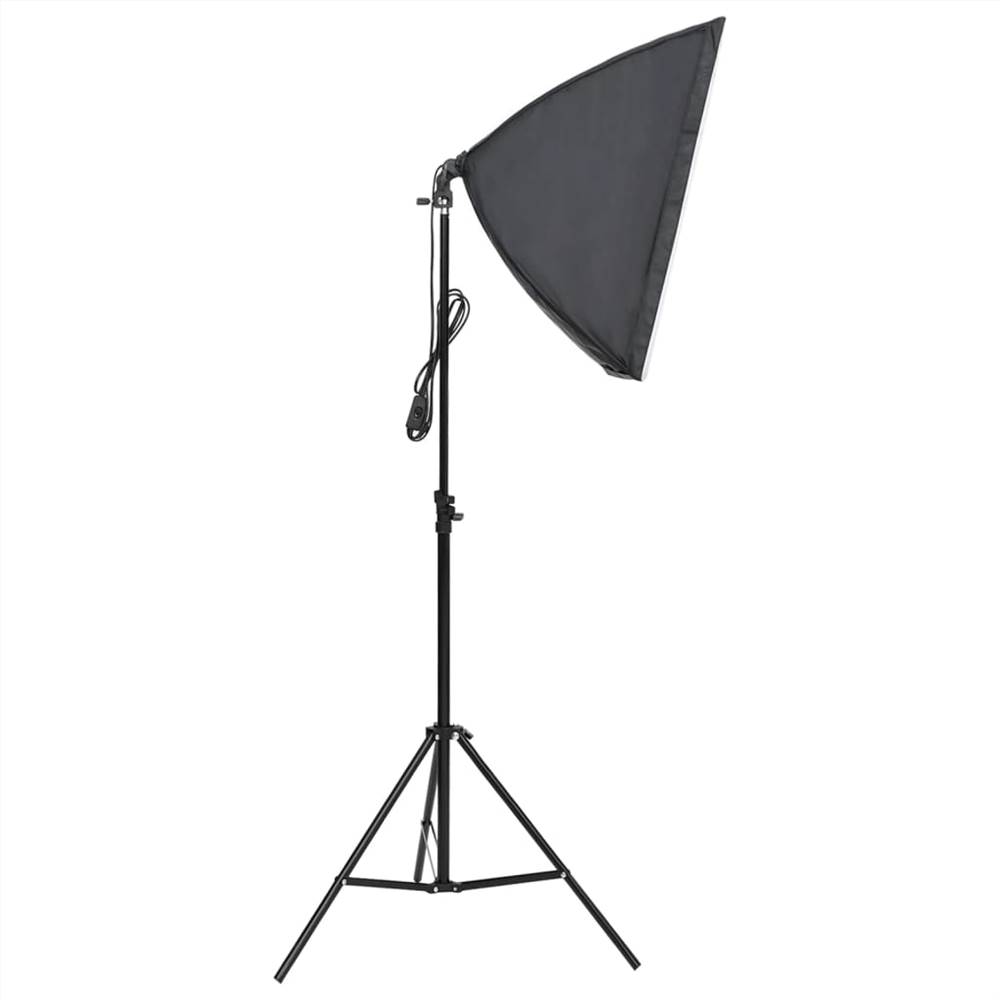 Photo Studio Kit with Light Set and Backdrop