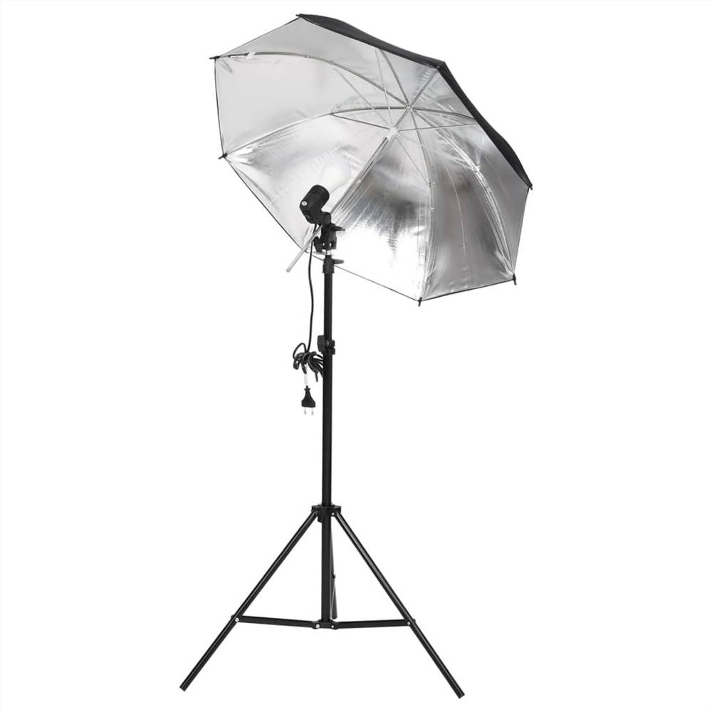 Photo Studio Kit with Light Set and Backdrop