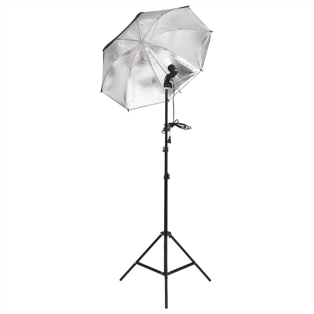 Photo Studio Kit with Light Set and Backdrop