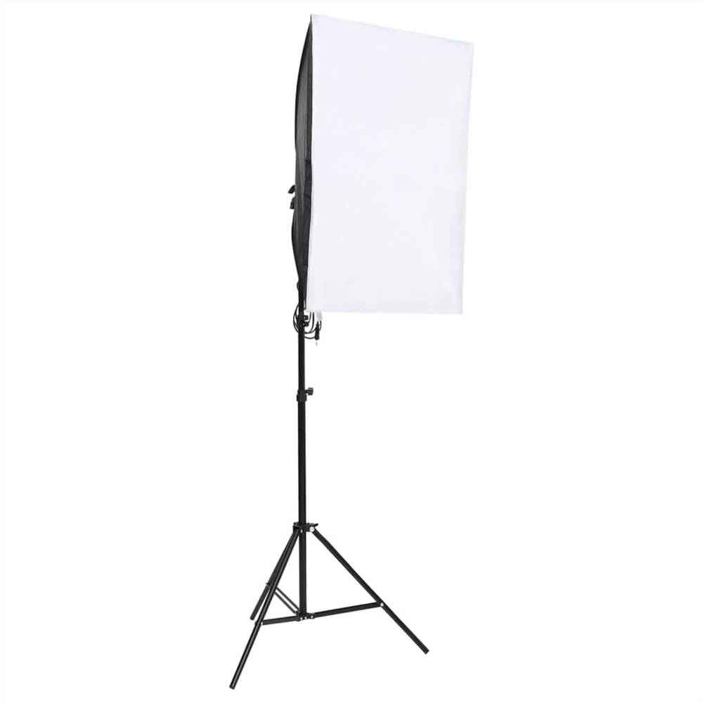 Photo Studio Kit with Light Set and Backdrop