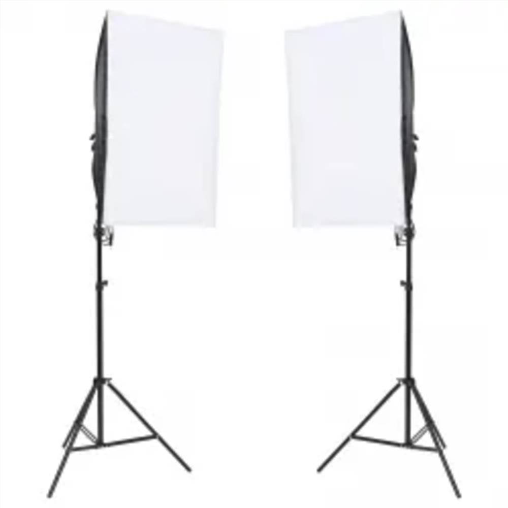 Photo Studio Kit with Light Set and Backdrop
