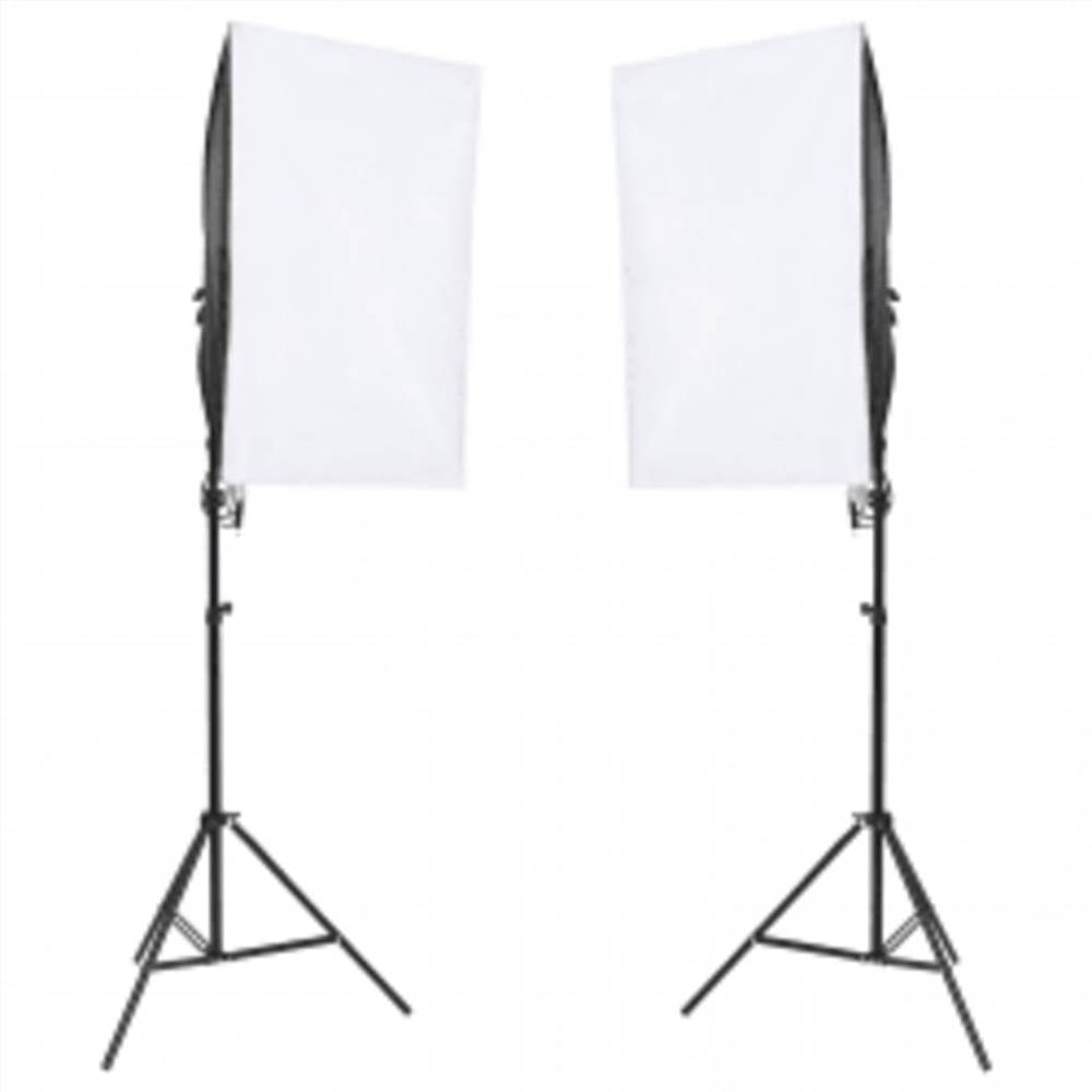 Photo Studio Kit with Light Set and Backdrop
