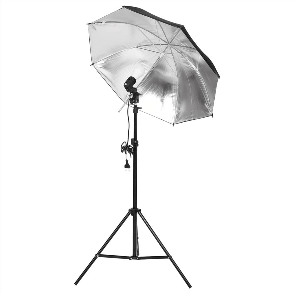 Photo Studio Kit with Light Set and Backdrop