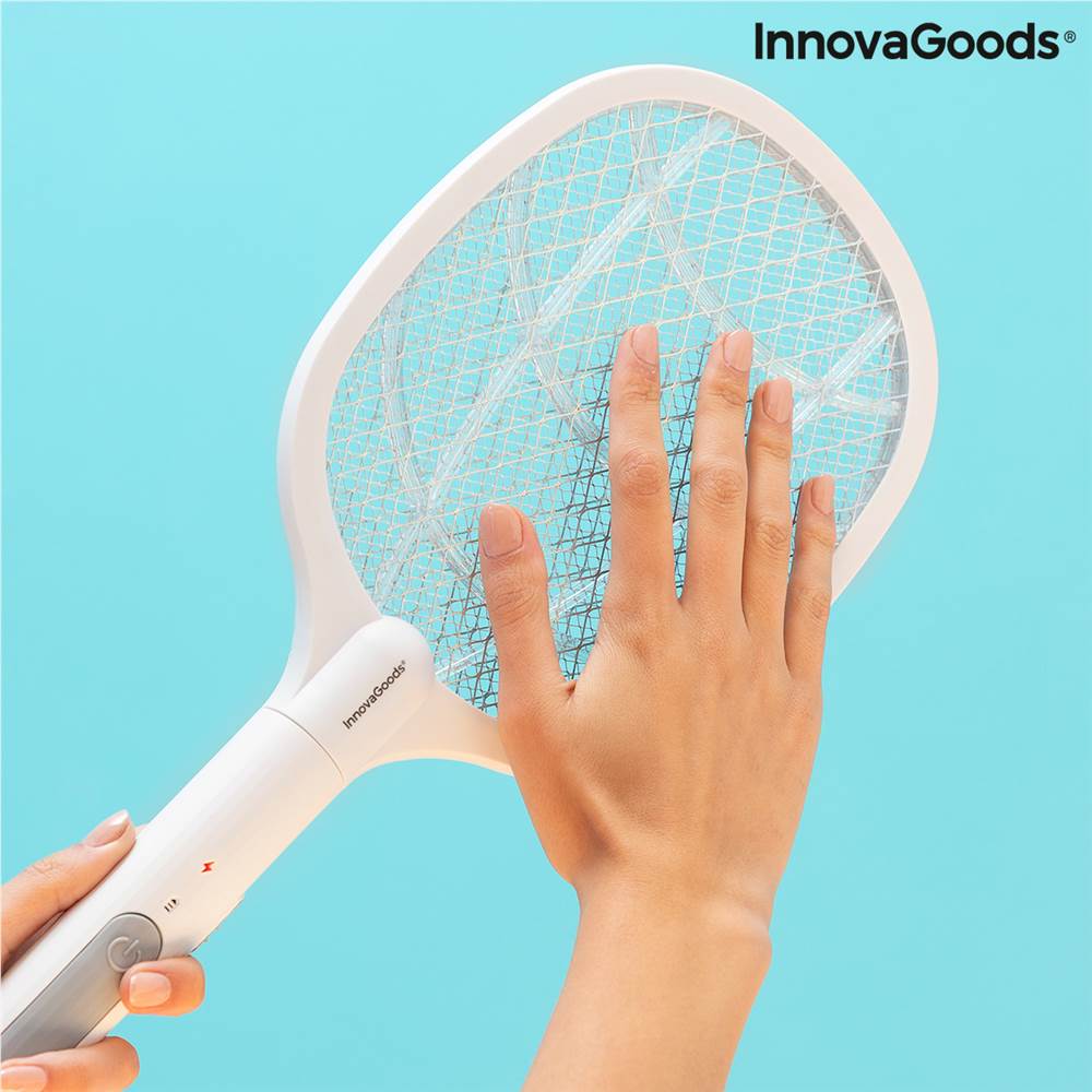 Rechargeable Insect Killing Racket with UV Light Europe