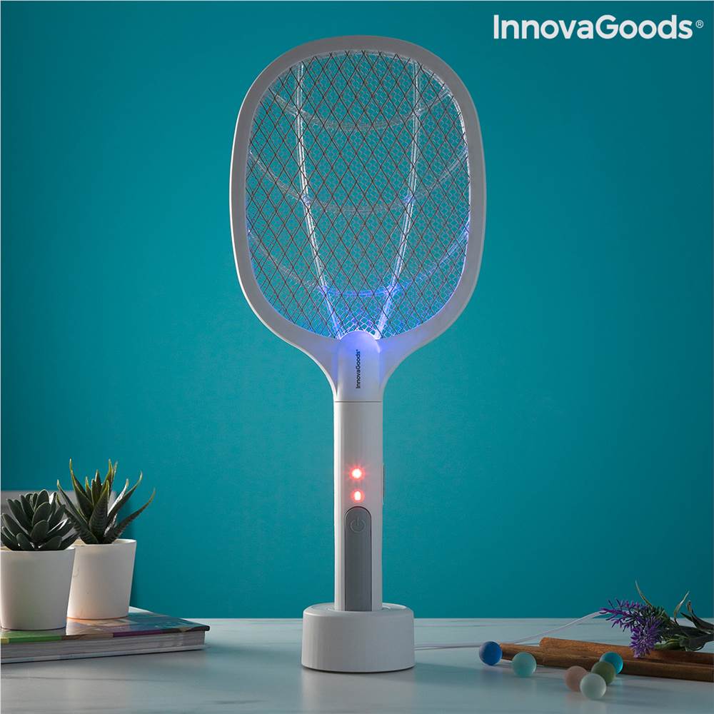 Rechargeable Insect Killing Racket with UV Light Europe