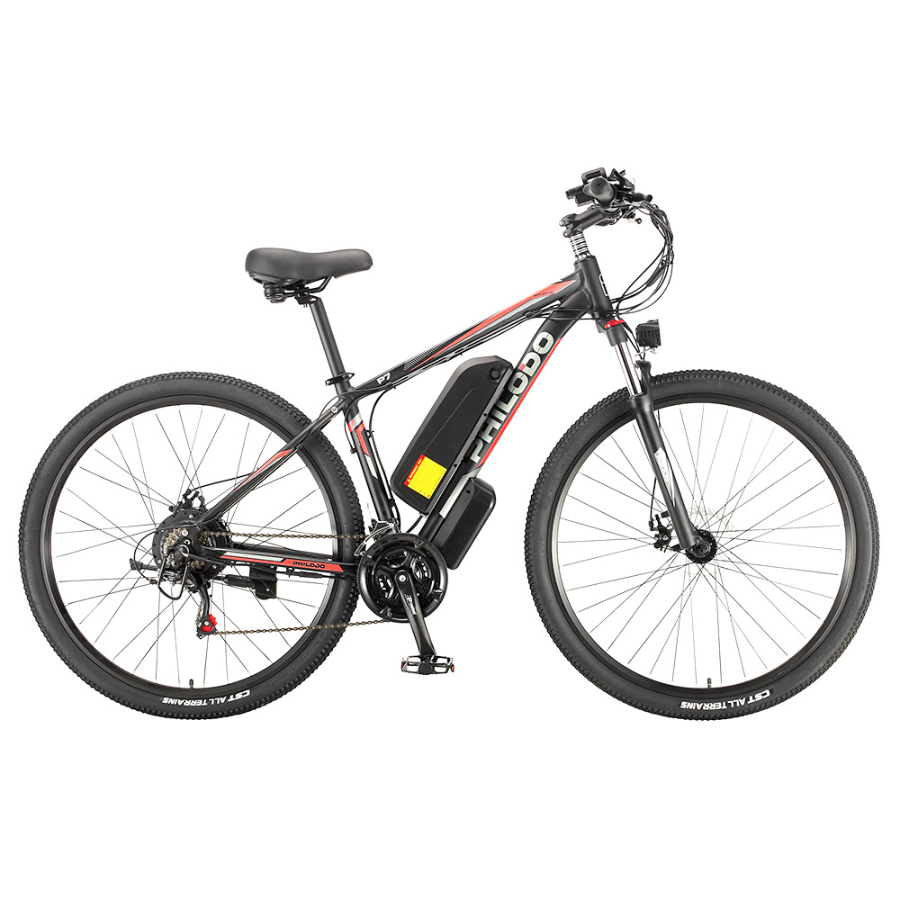 PHILODO H7 2.0 Electric Mountain Bike 26 Inch 48V 13Ah Removable Battery 1000W High-speed Motor 45km/h 21 Speed Gear