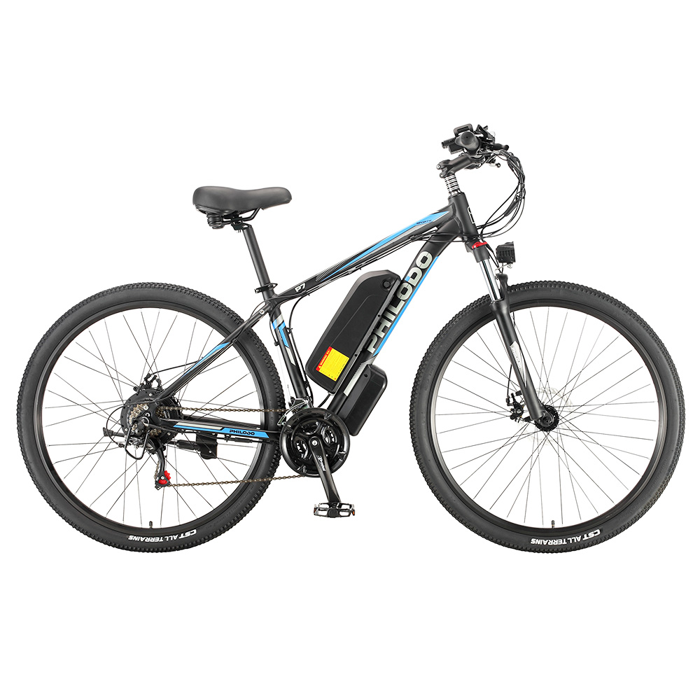 PHILODO H7 2.0 Electric Mountain Bike 26 Inch 48V 13Ah Removable Battery 1000W High-speed Motor 48km/h 21 Speed Gear