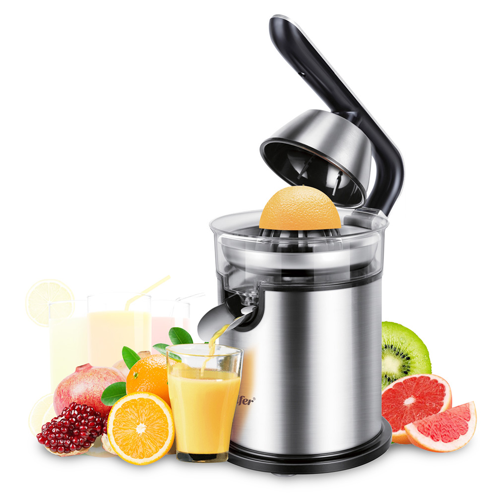 Sonifer SF5523 300W Pers Oranje Juicer Machine, RVS Citruspers Maker Extractor, Citroen Fruit Squeezer