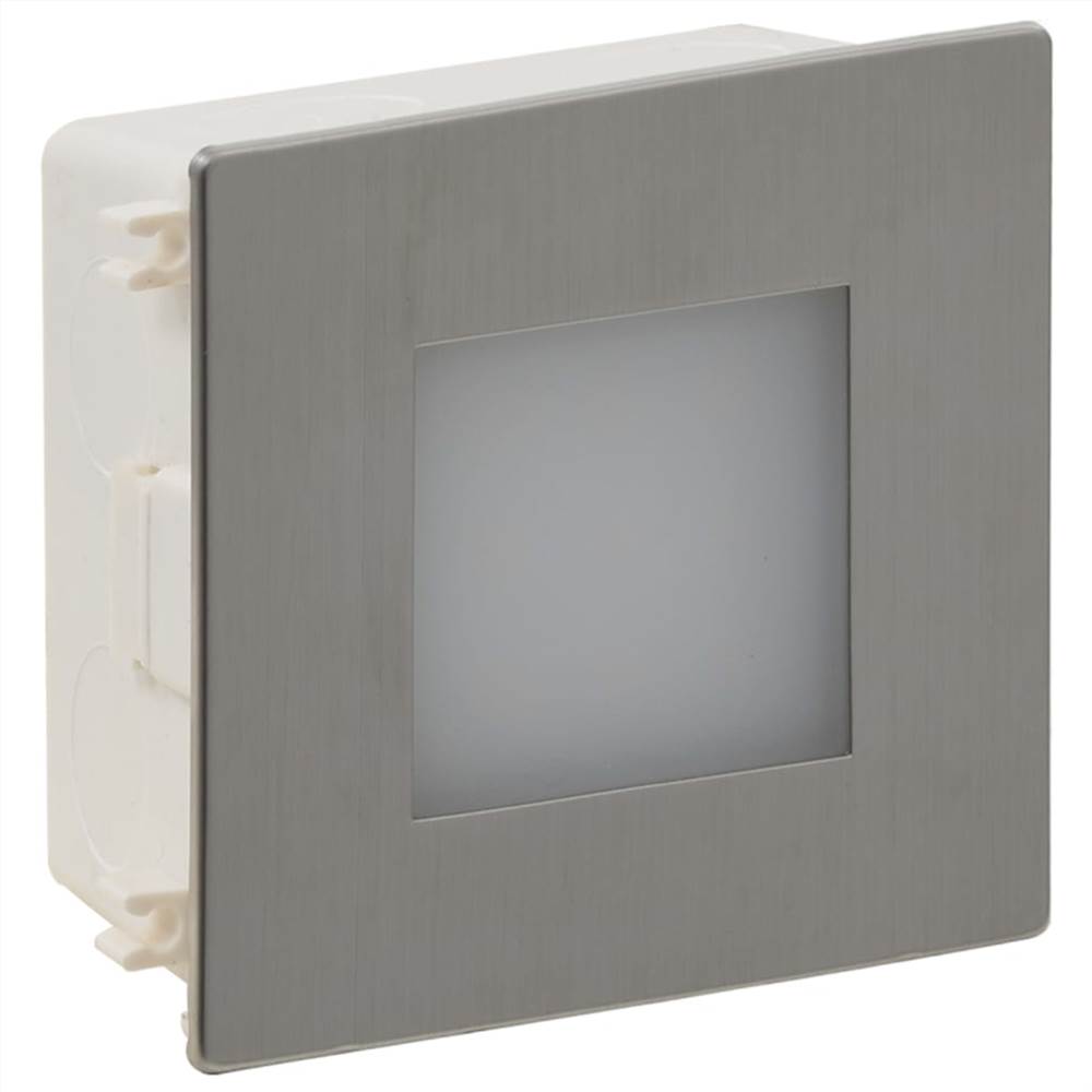 2 LED Recessed Stair Light 85 x 48 x 85 mm