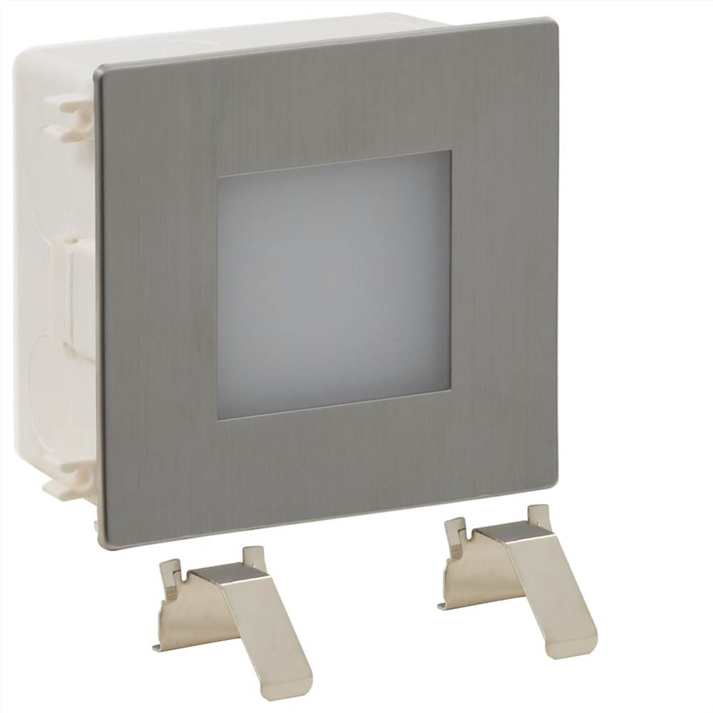 2 LED Recessed Stair Light 85 x 48 x 85 mm