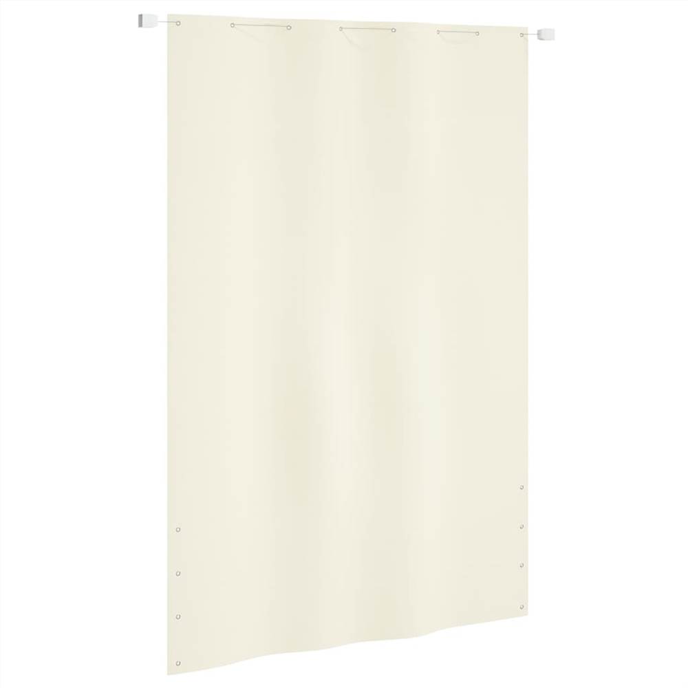 

Balcony Screen Cream 160x240 cm Oxford Fabric