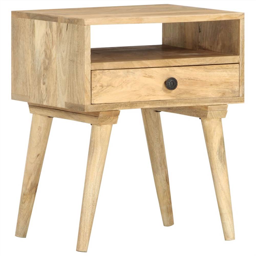 

Bedside Cabinet 40x35x50 cm Solid Mango Wood