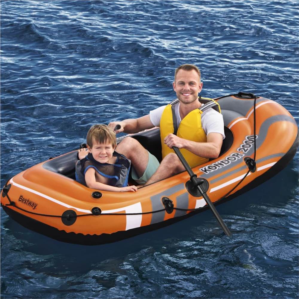 

Bestway Inflatable Boat Set Kondor 2000 Set 188x98 cm 61062
