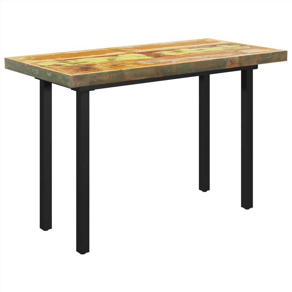 

Dining Table with I-shaped Legs 120x60x77 cm Solid Reclaimed Wood