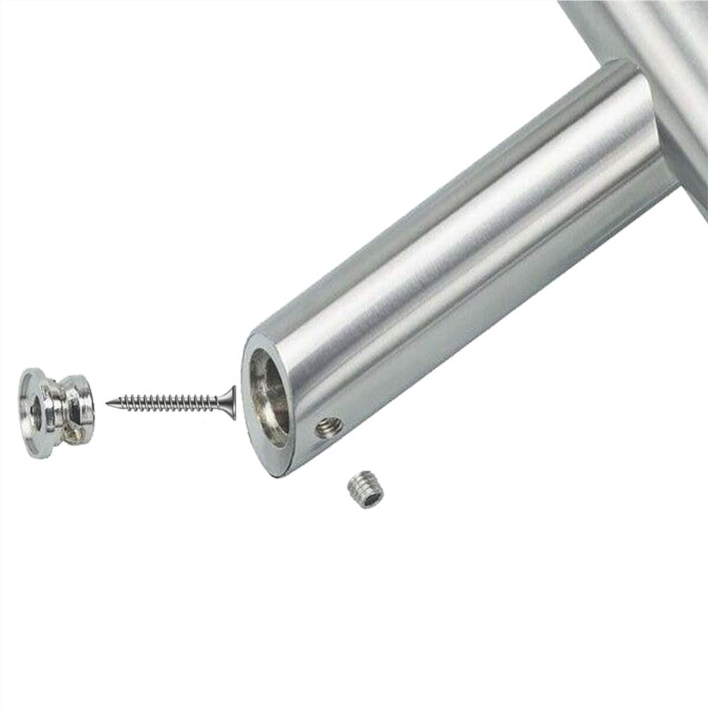 Door Handle and Door Bar Set PZ 500 mm Stainless Steel