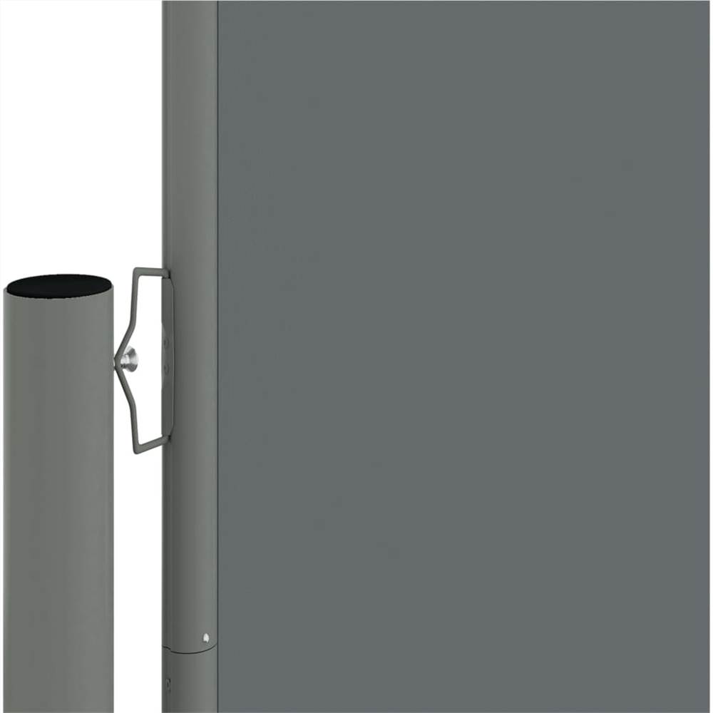 Retractable Side Awning Anthracite 117x1200 cm