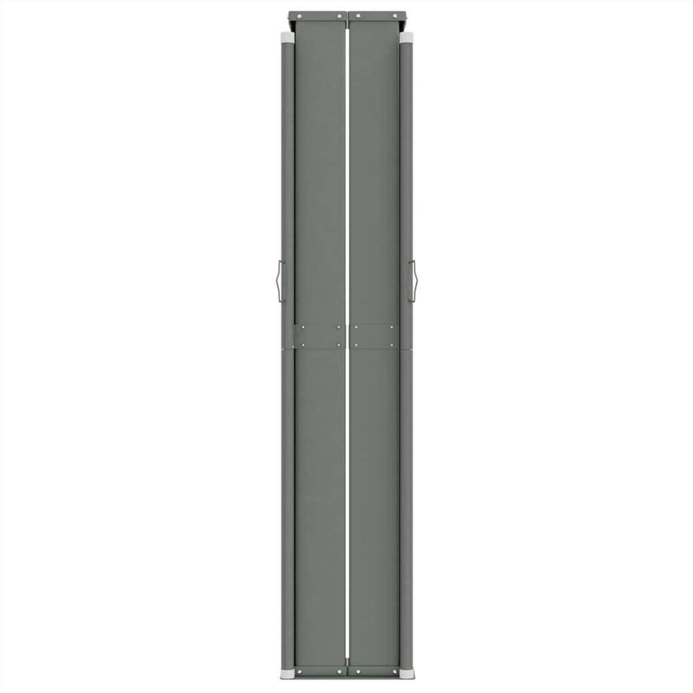 Retractable Side Awning Blue 117x600 cm