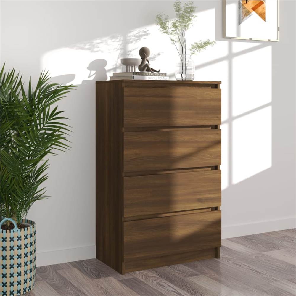 

Sideboard Brown Oak 60x35x98.5 cm Engineered Wood