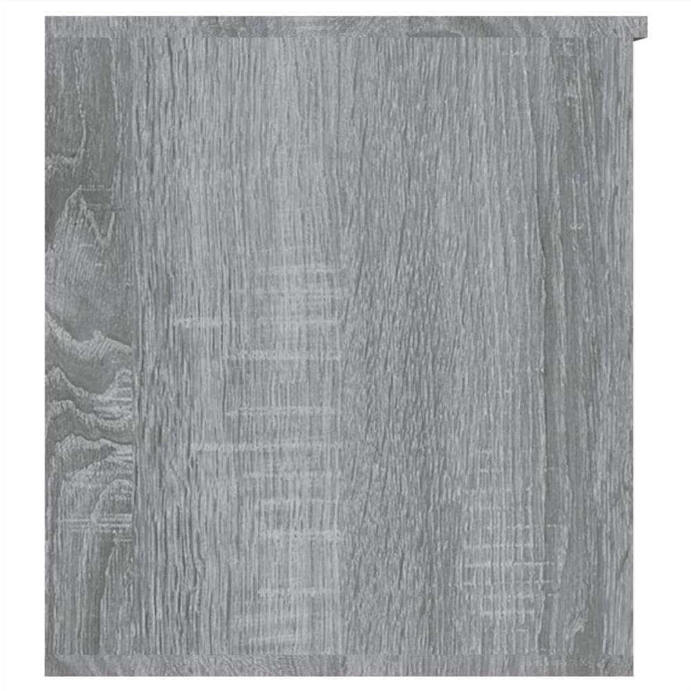 Storage Chest Grey Sonoma 84x42x46 cm Engineered Wood