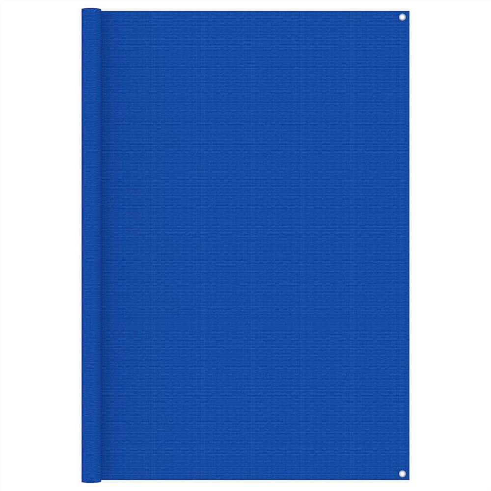 Tappeto tenda 200x200 cm HDPE blu