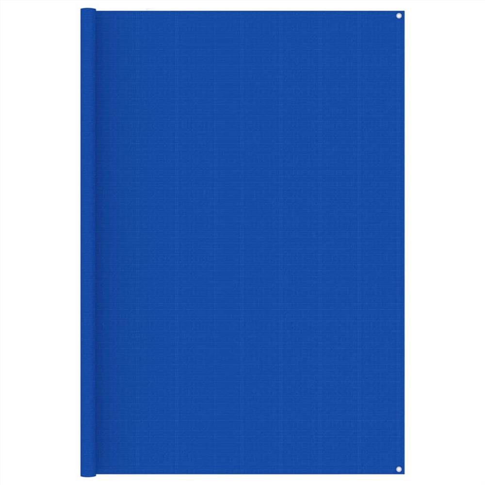 Tappeto tenda 250x250 cm HDPE blu